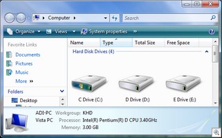 Vista - Windows Explorer