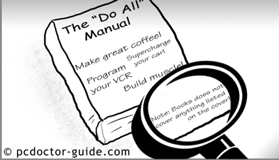 PC Doctor cartoon - The