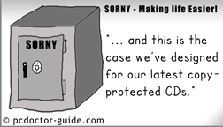 PC Doctor cartoon - Sorny - Making life easier!