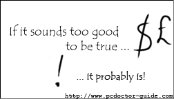If it sounds too good to be true ...