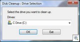 Disk Cleanup - Vista