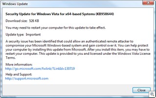 Microsoft Security Bulletin MS08-067