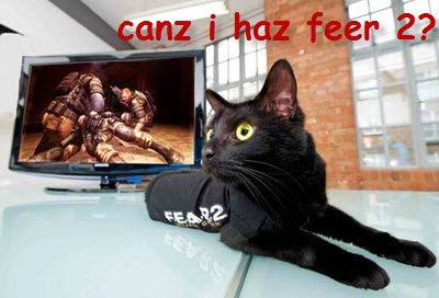 FEAR 2 cat ad